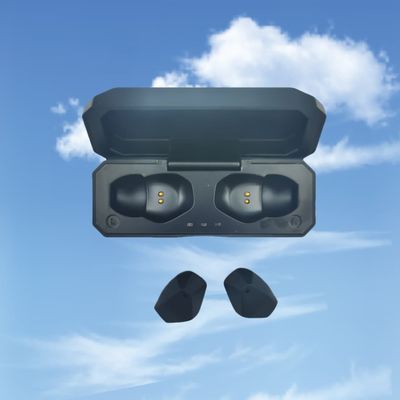 4 برامج معدات سماع غير مرئية للصوت في الأذن 2.5 غرام معدات سماع سي سي قابلة لإعادة الشحن