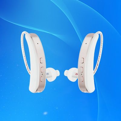 مساعدة السمع القابلة لإعادة الشحن الرقمية منوحة Bte الذهبية 4.2g مساعدات السمع مع تخفيض الضوضاء