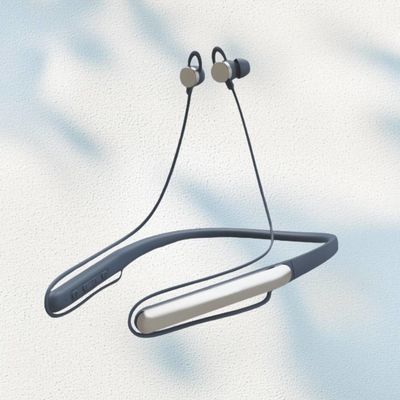 أجهزة سماع بلووتوث معلقة على الرقبة مع 80 ساعة من عمر البطارية الطويلة وإلغاء الضوضاء