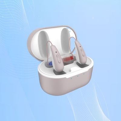 أجهزة BTE OTC السمعية مع شريحة رقمية ذات 8 قنوات لفقدان السمع الشديد