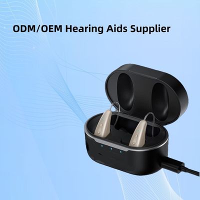 أجهزة السمع الرقمية خفيفة الوزن فقط 2.6 غرام بيج أو مخصصة معتمدة من قبل إدارة الصحة والعقاقير