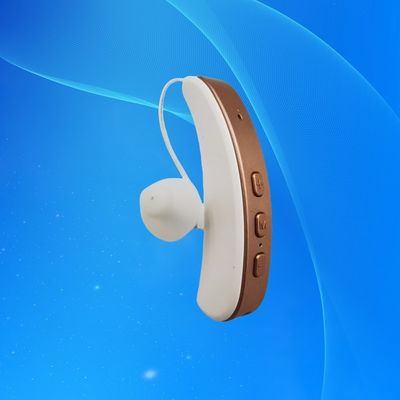 9 مستويات أجهزة مساعدة السمع OTC BTE 24hrs مكبر السمع الرقمي القابل لإعادة الشحن Bluetooth