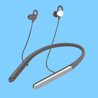 أجهزة سماع 80hr سوداء حول الرقبة أجهزة سماع مساعدة Bluetooth ROHS