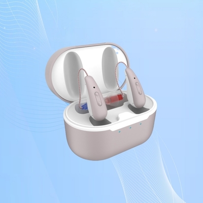 أجهزة BTE OTC السمعية مع شريحة رقمية ذات 8 قنوات لفقدان السمع الشديد