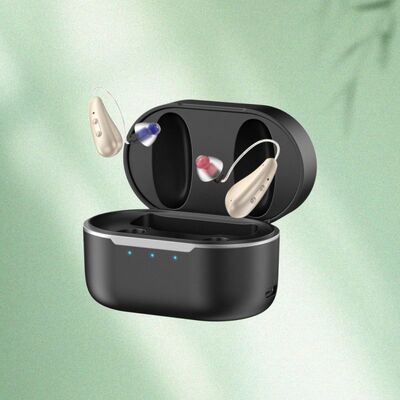 أجهزة سماع OTC مع 5 مستويات ضبط الصوت مصممة لدعم فقدان السمع المتوسط إلى الشديد