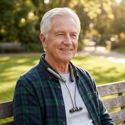 عمر بطارية يصل إلى 80 ساعة، مكالمات بلوتوث، منتج يتضمن إعدادات قابلة للبرمجة مناسب للاستخدام الممتد والتحكم